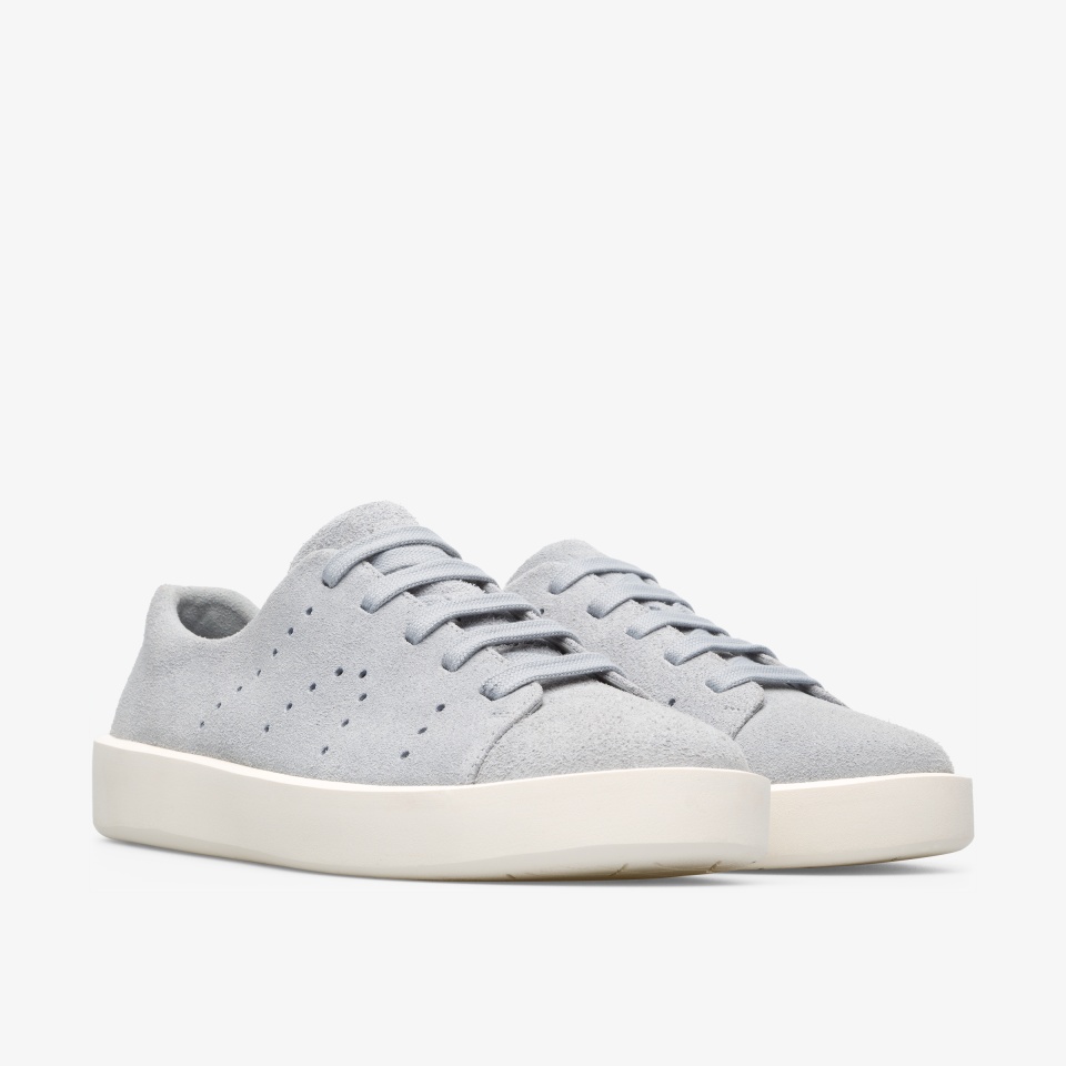 Tenis Camper Courb Hombre - Gris Claro | Camper Online + 0197VKNRZ